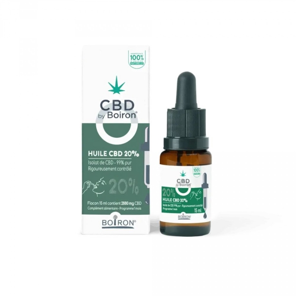 CBD by Boiron - Huile de CBD 20% - 15ml