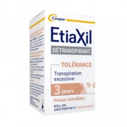 ETIAXIL Déo Détranspirant Tolérance Transpiration Excessive Roll on 15 ml