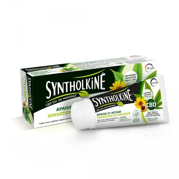 SyntholKiné Gel de Massage au CBD - 50ml