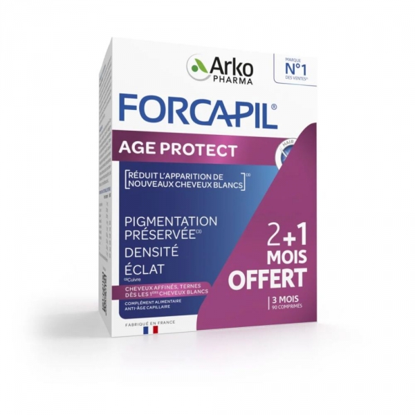 FORCAPIL Age Protect - 30 / 90 comprimés