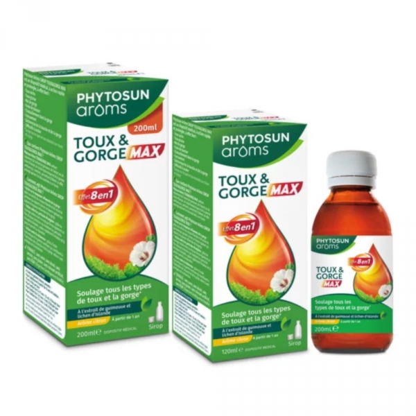 Phytosun Aroms Sirop Toux & Gorge Max