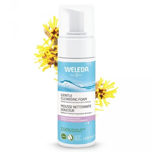 WELEDA Mousse nettoyante Douceur (flacon pompe 150ml)