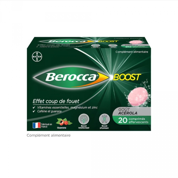 BEROCCA BOOST (20 comprimés effervescents)