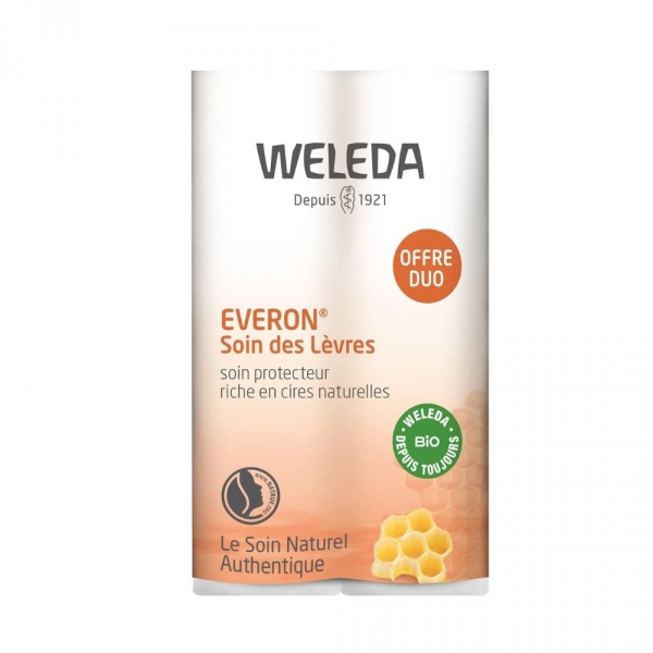 WELEDA EVERON Soin des Lèvres (2 x 4,8g)