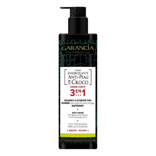 GARANCIA Crème Corps 3 en 1 Ensorcelante Anti-peau de croco (400ml)