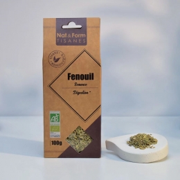 Nat & Form - Tisane Fenouil Bio - 100g