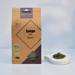 Nat & Form - Tisane Sauge Bio - 100g