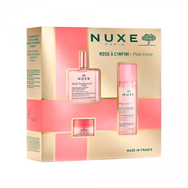 NUXE - Coffret Cadeau Rose à L'infini - 3 Produits