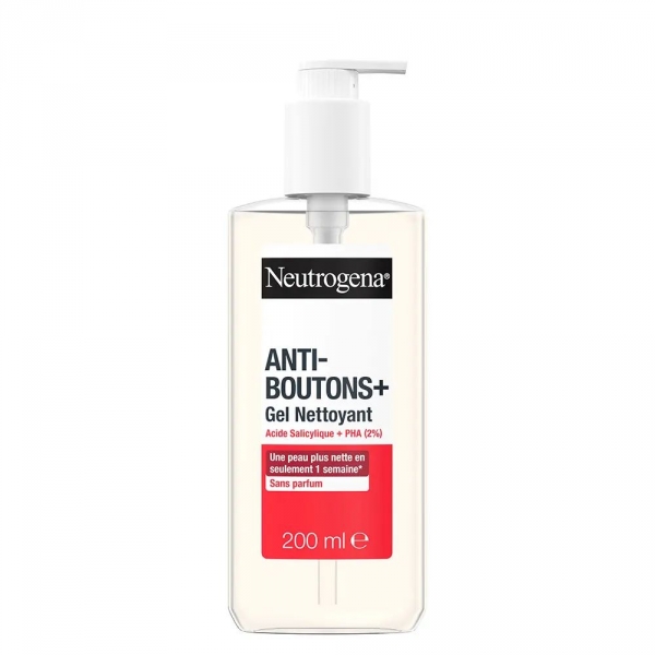 NEUTROGENA - Gel Nettoyant Anti-Boutons+ - 200ml