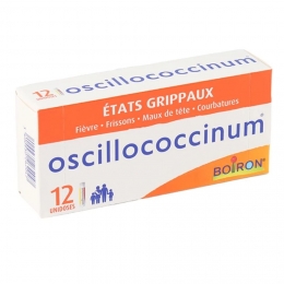 OSCILLOCOCCINUM - Grippe et États grippaux - 12 Unidoses