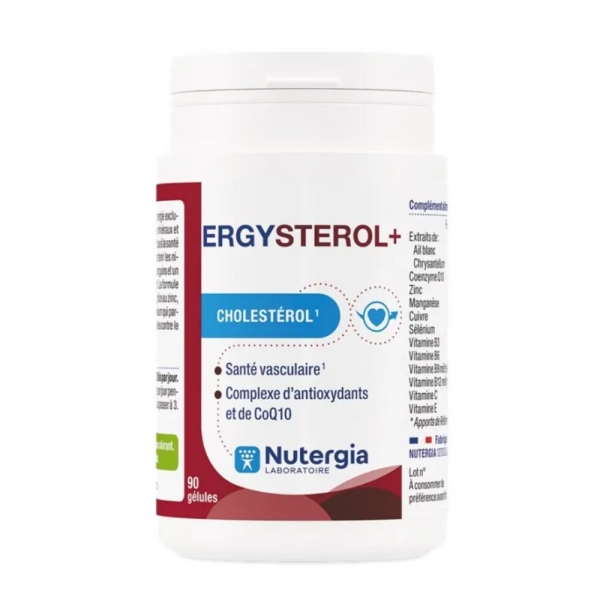 ERGYSTEROL+ Nutergia - Cholestérol - 90 gélules