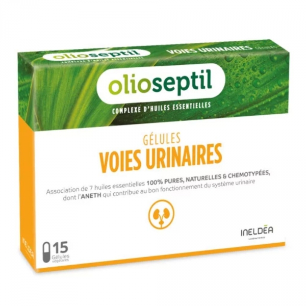 OLIOSEPTIL - Voies Urinaires - 15 Gélules