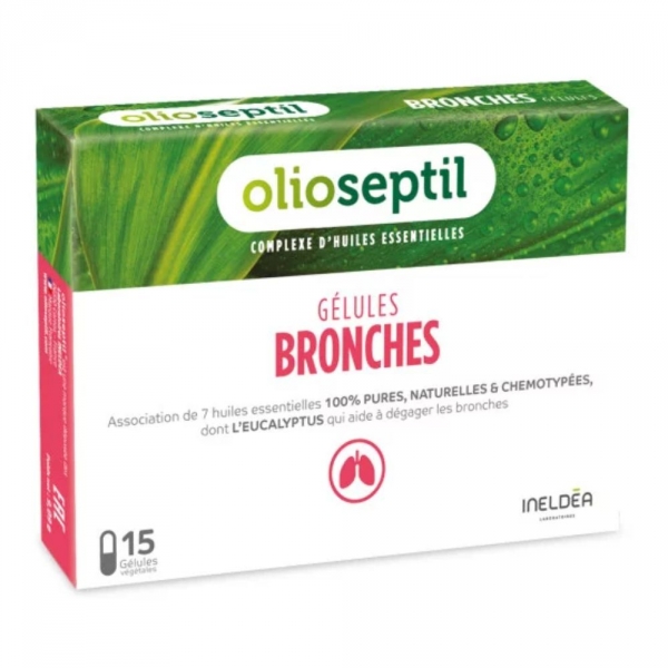 OLIOSEPTIL - Bronches - 15 Gélules