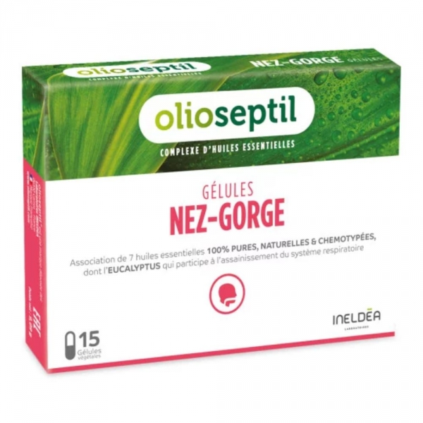 OLIOSEPTIL - Nez-Gorge - 15 Gélules