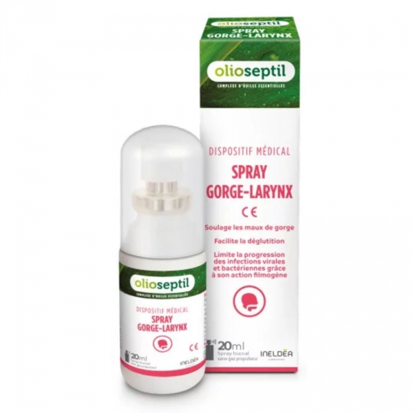 OLIOSEPTIL - Spray Gorge-Larynx - 20ml