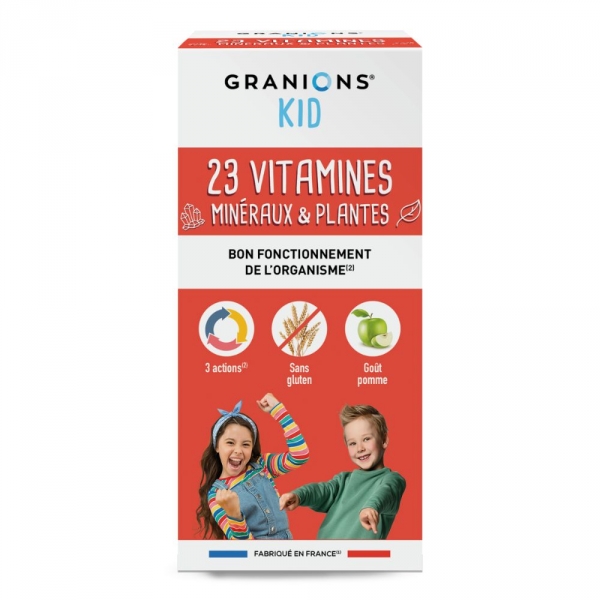 GRANIONS Kid 23 Vitamines Minéraux et Plantes 200ml