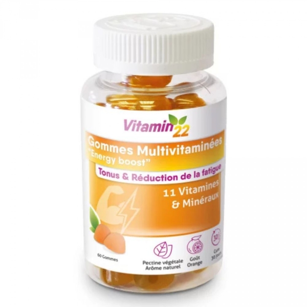 VITAMIN 22 - 60 Gommes Multivitaminées 