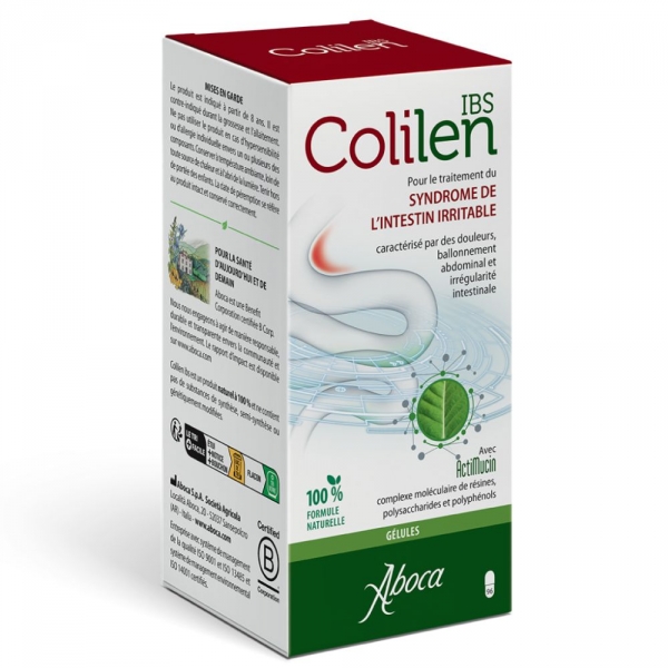 Colilen IBS - Syndrome Intestin Irritable - 96 Gélules - Aboca 