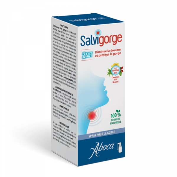 Salvigorge 2Act - Spray pour la Gorge - 30ml