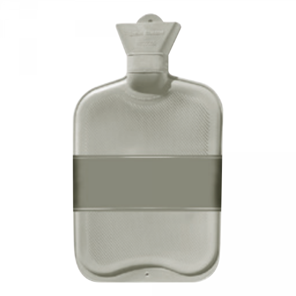 BOUILLOTTE Eau Caoutchouc 2 litres