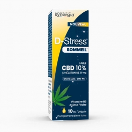 D-STRESS Sommeil - Huile CBD 10% - 10ml