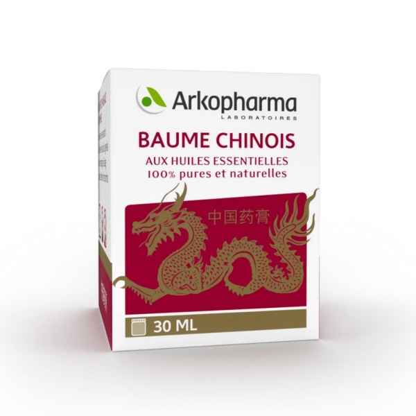 ARKOPHARMA - Baume Chinois aux Huiles Essentielles - 30ml