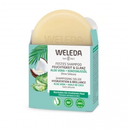 WELEDA Shampooing Solide Bio Hydratation & Brillance - 50g