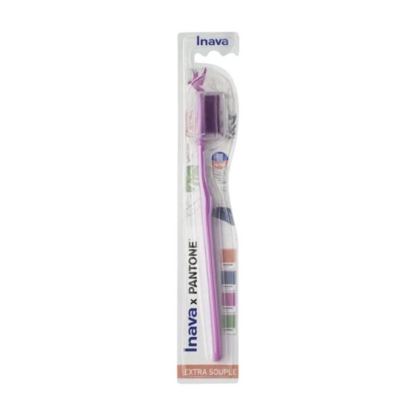 INAVA x Pantone - Brosse à Dents Extra-Souple 15/100