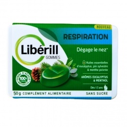 LIBERILL - Gommes Respiration - 50g