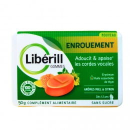 LIBERILL - Gommes Enrouement - 50g