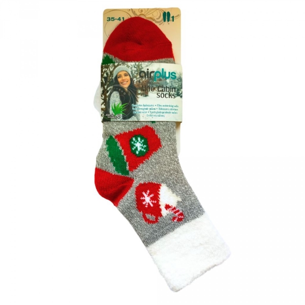 AIRPLUS - Chaussettes Hydratantes Aloe Cabin Socks Femme - Taille 35-41