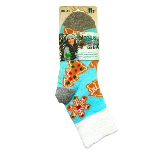 AIRPLUS - Chaussettes Hydratantes Aloe Cabin Socks Femme - Taille 35-41