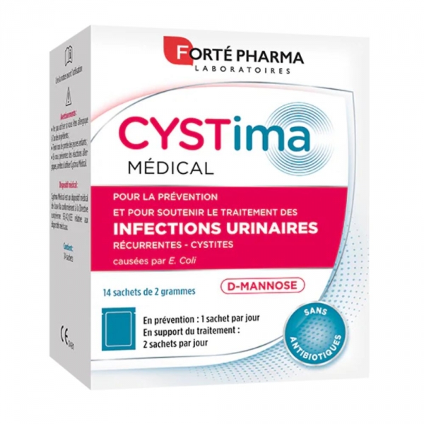 CYSTIMA Médical - Forte Pharma - 14 Sachets 