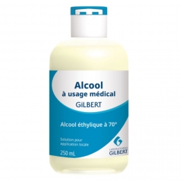 Alcool Ethylique à 70° GILBERT 250 ml