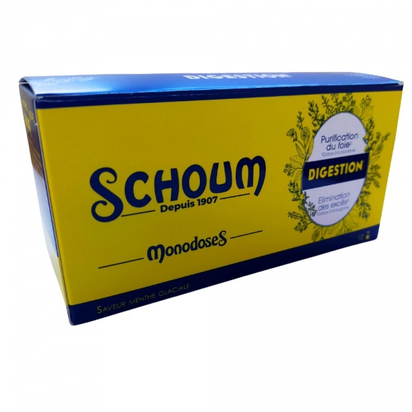 Schoum Digestion Purification du Foie - 10 monodoses