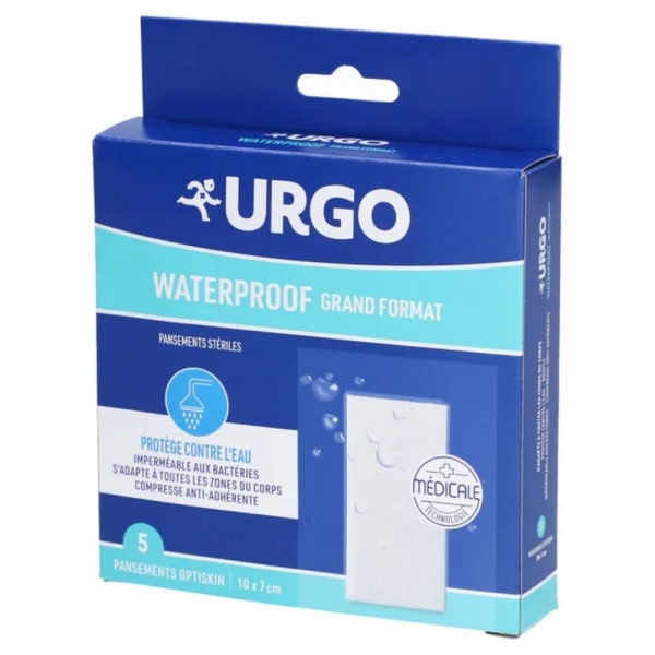 URGO WATERPROOF - 5 Pansements Stériles Grand Format