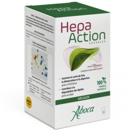 Hepa Action Advanced - Santé du Foie - 50 gélules - Aboca 