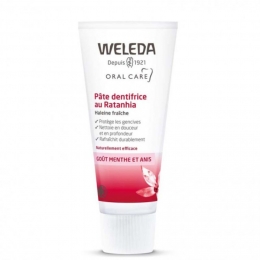 WELEDA Pâte dentifrice au Ratanhia tube 75ml