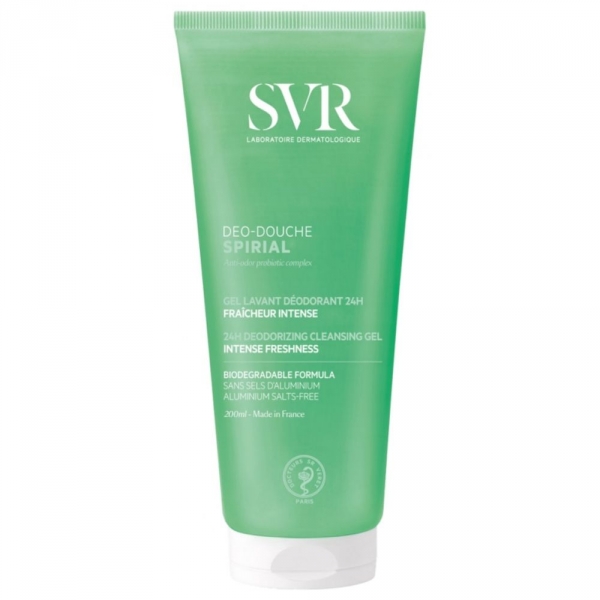 SVR SPIRIAL Déodorant Gel Douche Anti transpiration (200ml)