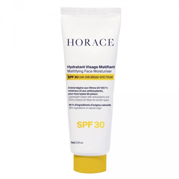 HORACE - Crème Hydratant Visage Matifiant SPF 30 -75ml