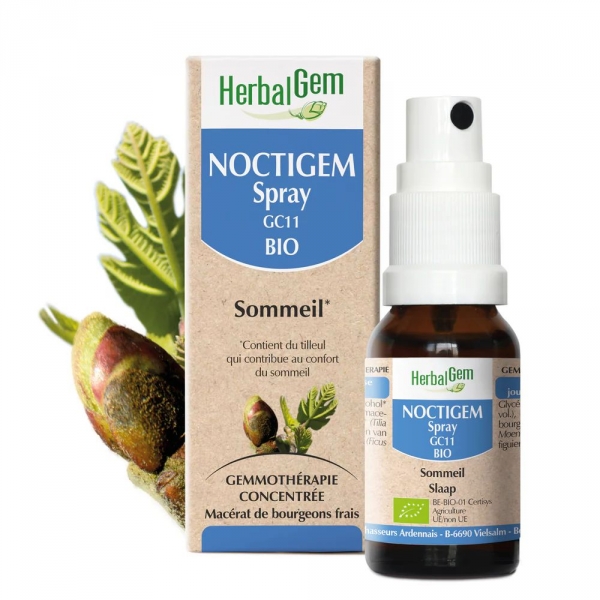 HERBALGEM - Noctigem Sommeil Bio - Spray 15ml