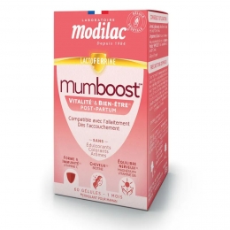 Modilac MUMBOOST - Vitalité & Bien-être Post-Partum - 60 gélules