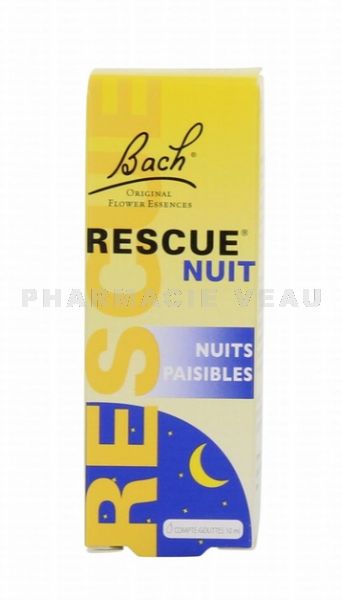 Rescue Bach Nuit Compte-Gouttes 10 ml
