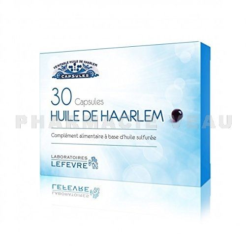 HUILE DE HAARLEM 30 Capsules - PharmacieVeau